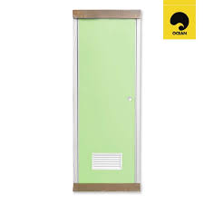 PINTU PVC BLUTOP HIJAU